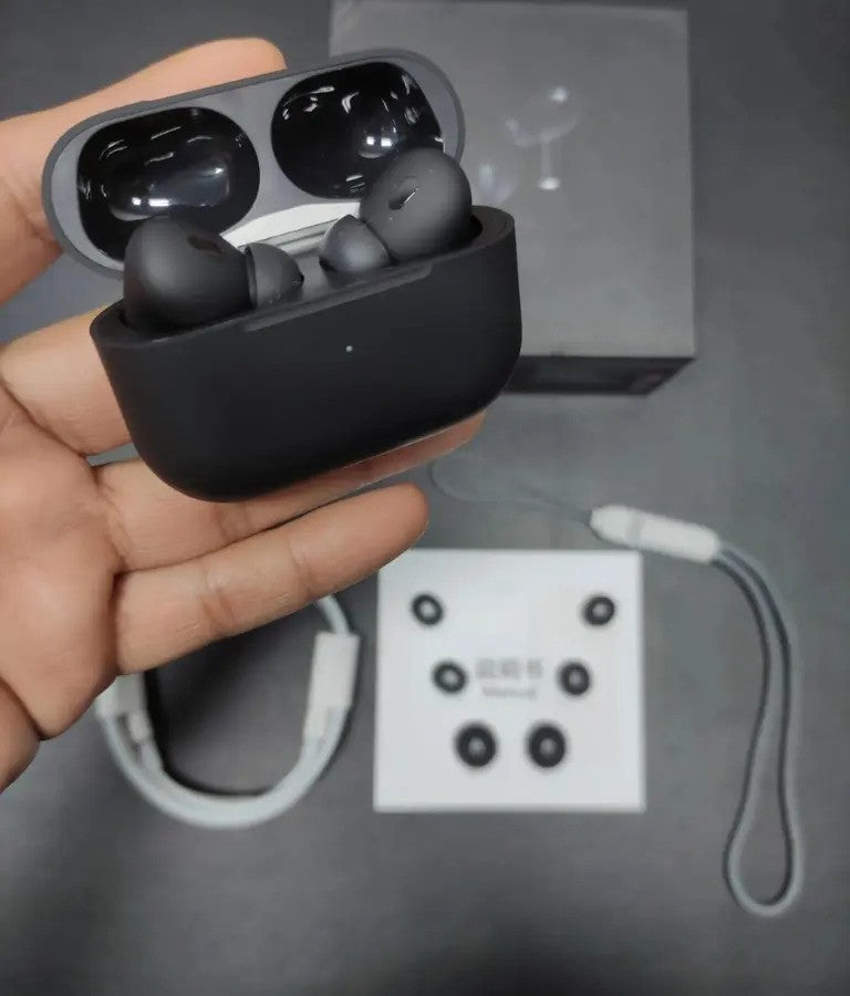 AirPods Pro 2nd Gen – Black & White Limited Edition | Type-C Fast Charging